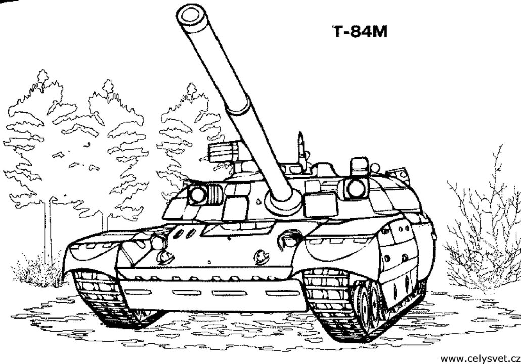 110 раскрасок с танками для распечатки