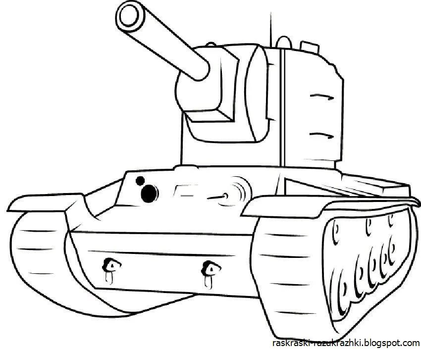 110 раскрасок с танками для распечатки