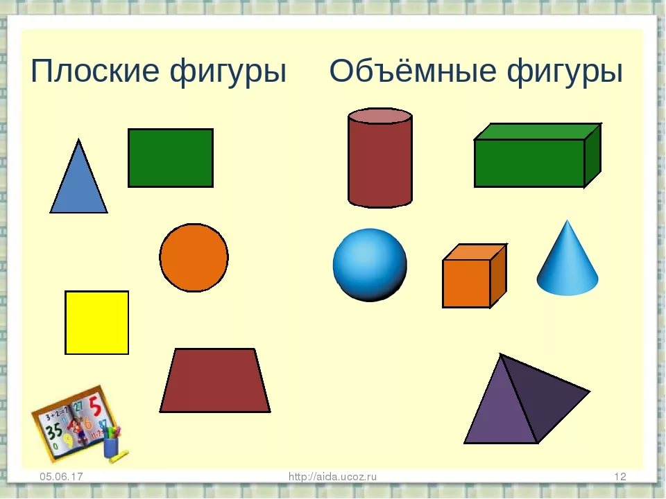 Презентация на тему геометрические фигуры для дошкольников