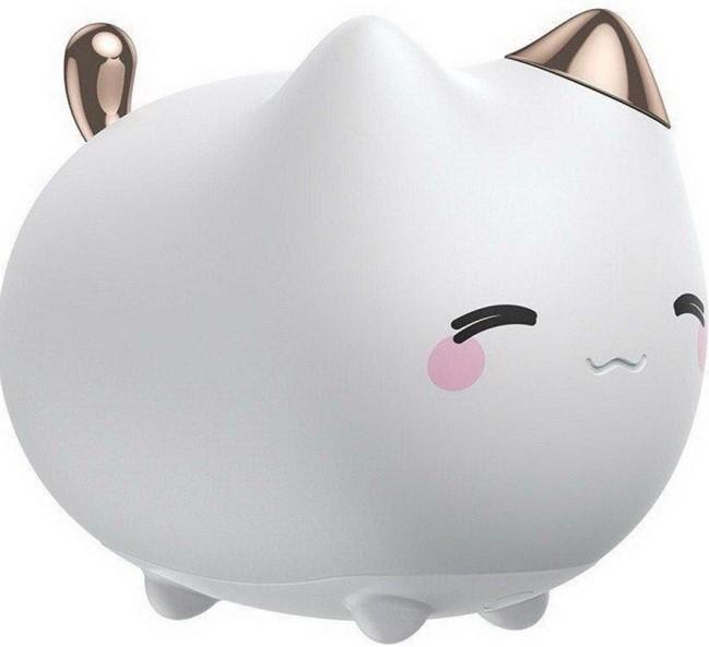 Ночник Baseus Cute Series Kitty Silicone Night Light фото